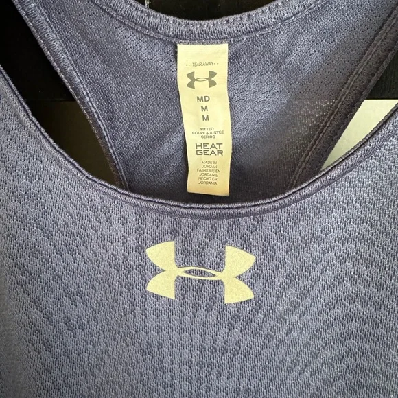 Under Armour Blue Athletic Tank - Picture 2 of 3